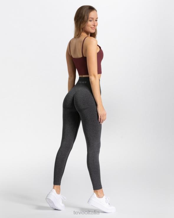 TEVEO leggings di classe FPR0H75 vestiario grigio scuro donne