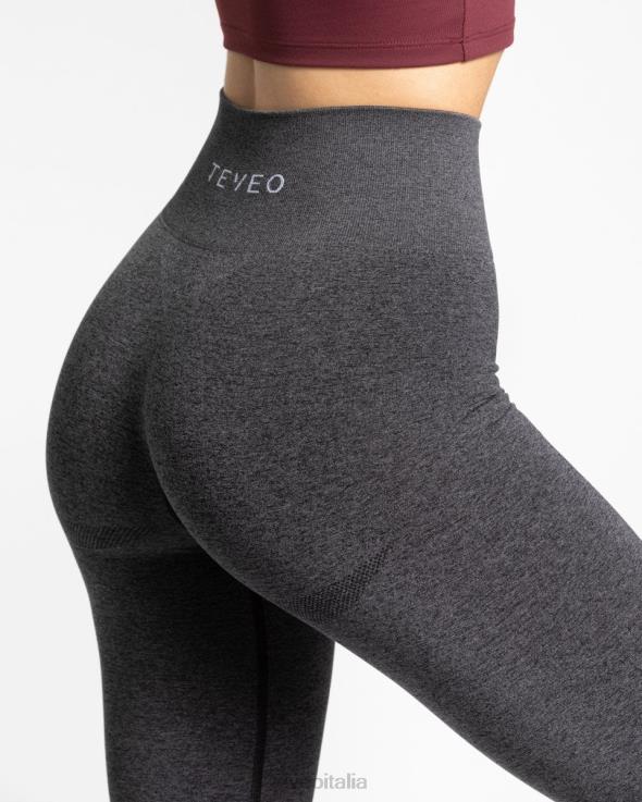 TEVEO leggings di classe FPR0H75 vestiario grigio scuro donne