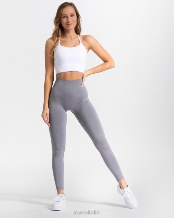 TEVEO leggings di classe FPR0H76 vestiario grigio donne