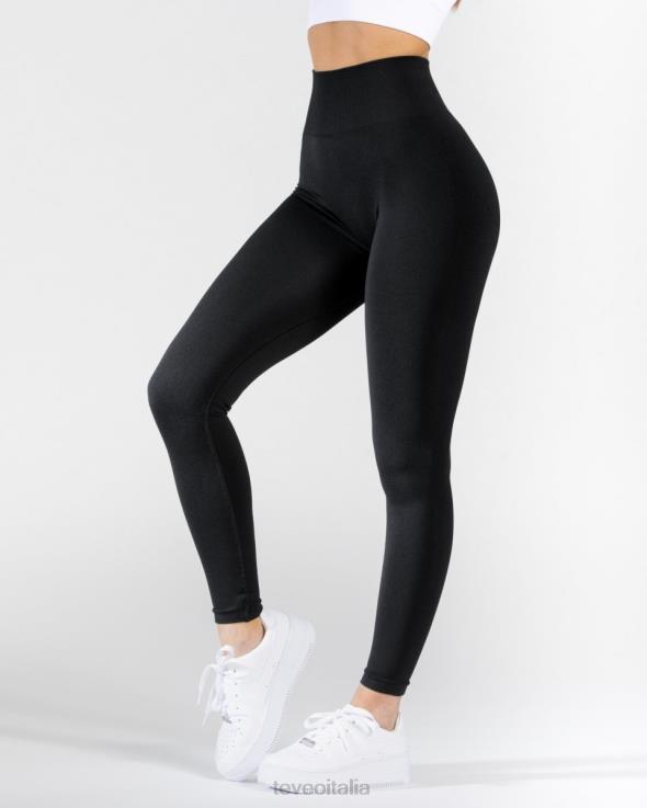 TEVEO leggings di classe FPR0H80 vestiario nero donne