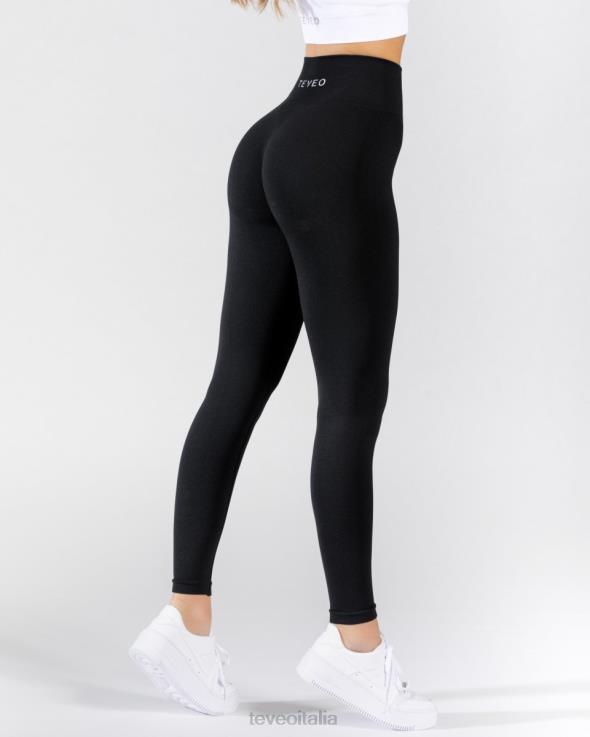 TEVEO leggings di classe FPR0H80 vestiario nero donne