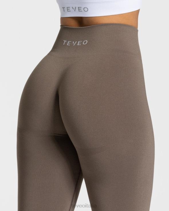 TEVEO leggings di classe FPR0H83 vestiario tortora donne