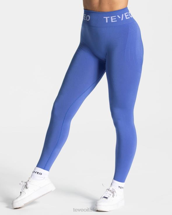 TEVEO leggings scrunch caratteristici FPR0H67 vestiario Blu Reale donne