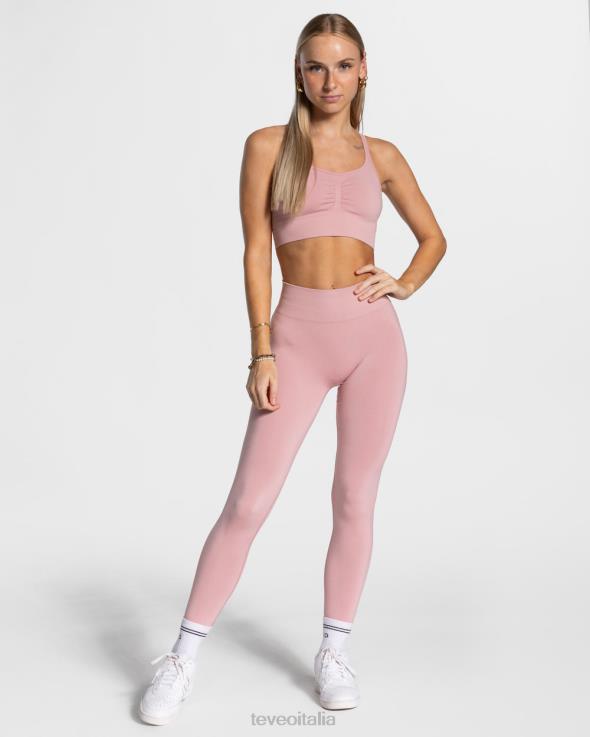 TEVEO leggings scrunch senza tempo FPR0H94 vestiario rosa donne