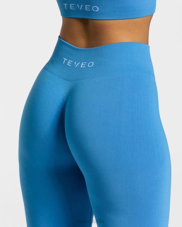 TEVEO leggings scrunch senza tempo FPR0H97 vestiario blu estivo donne