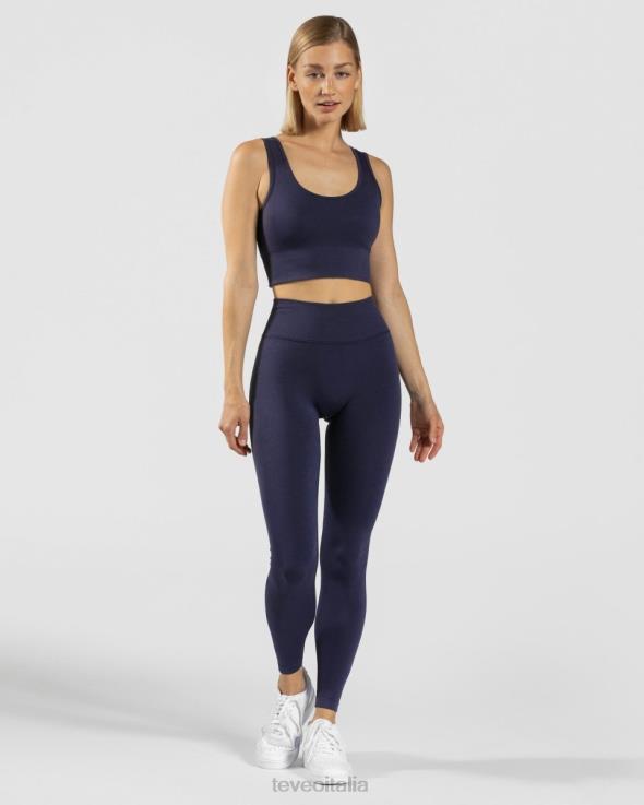 TEVEO leggings sensazione FPR0H146 vestiario blu scuro donne