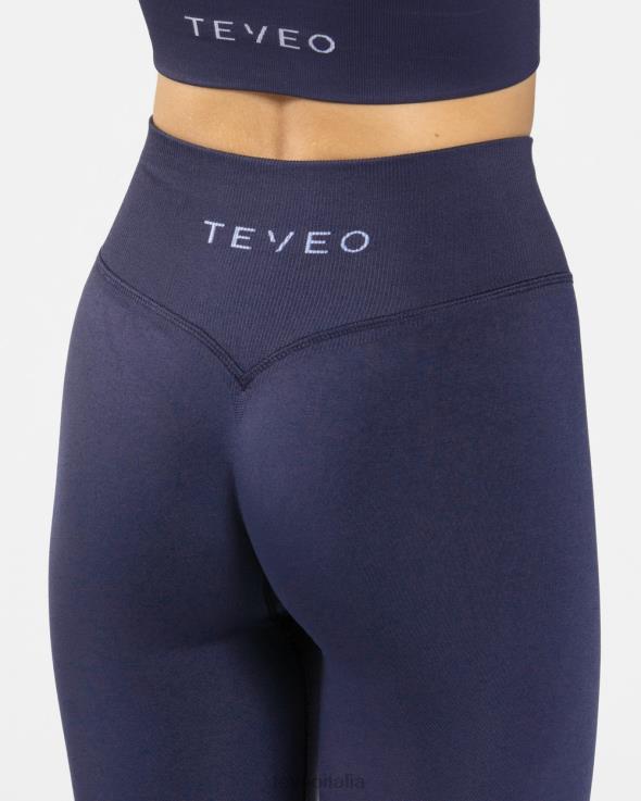TEVEO leggings sensazione FPR0H146 vestiario blu scuro donne
