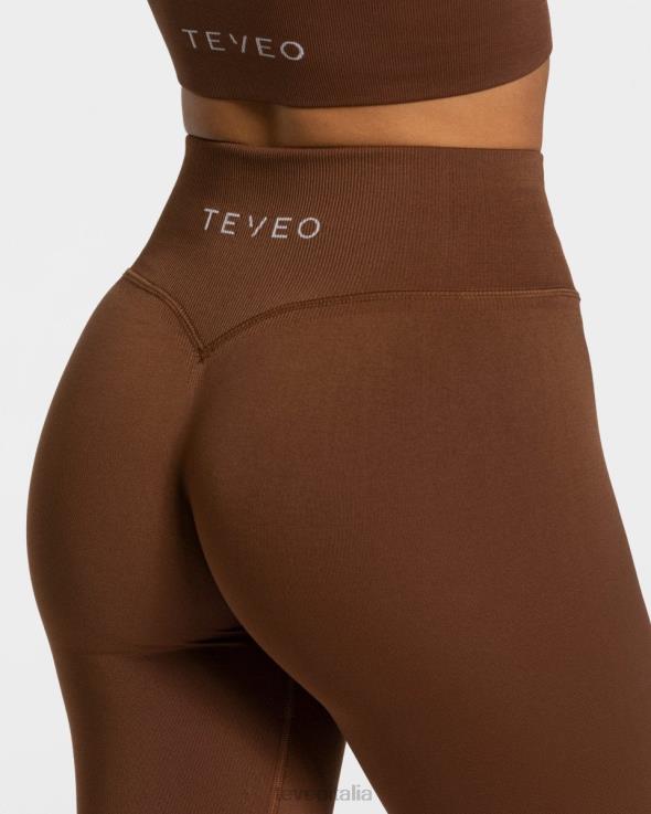 TEVEO leggings sensazione FPR0H148 vestiario caramello donne