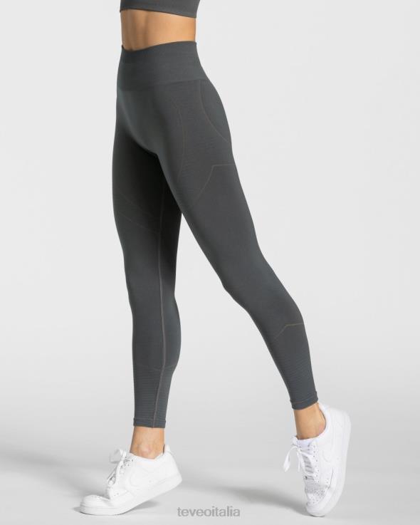 TEVEO veri leggings FPR0H126 vestiario grigio scuro donne