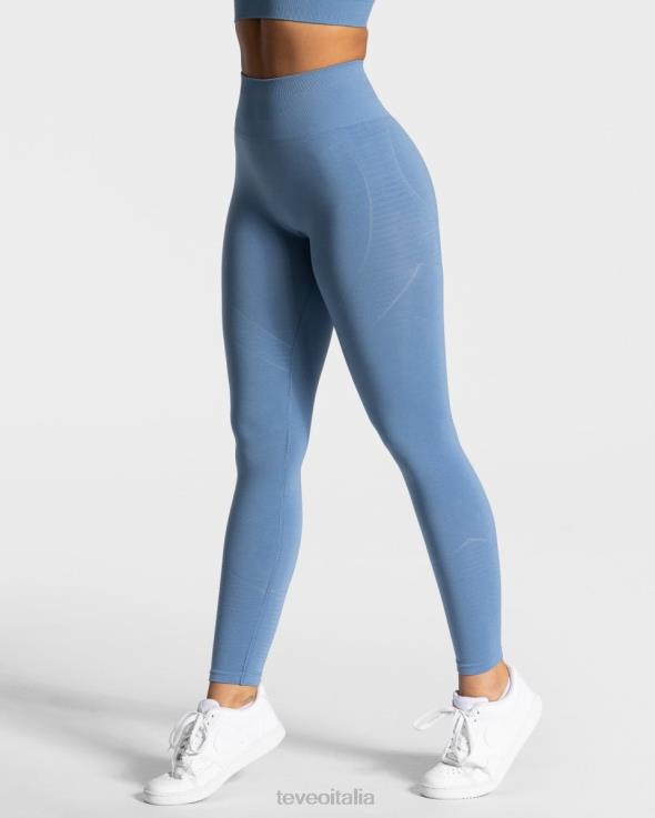 TEVEO veri leggings FPR0H129 vestiario blu donne