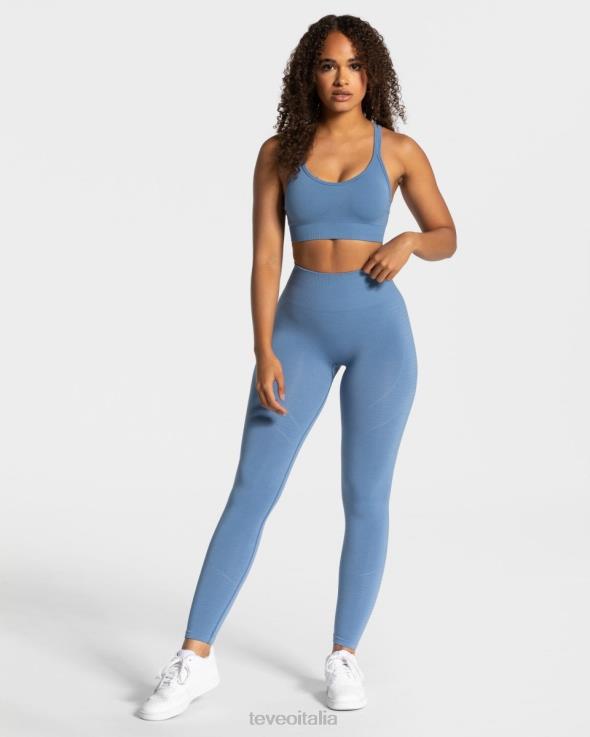 TEVEO veri leggings FPR0H129 vestiario blu donne
