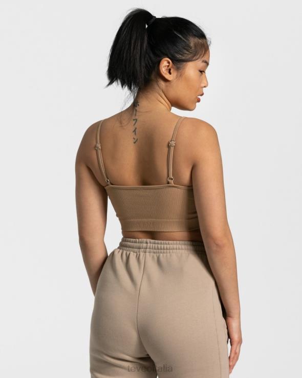 TEVEO cima impertinente FPR0H435 vestiario beige donne