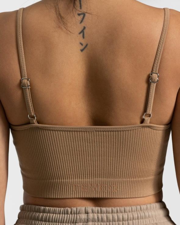 TEVEO cima impertinente FPR0H435 vestiario beige donne