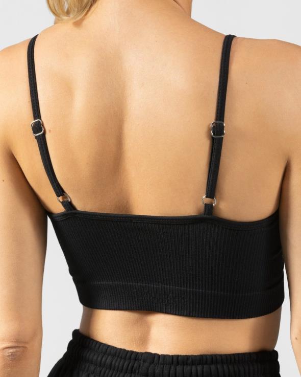 TEVEO cima impertinente FPR0H437 vestiario nero donne